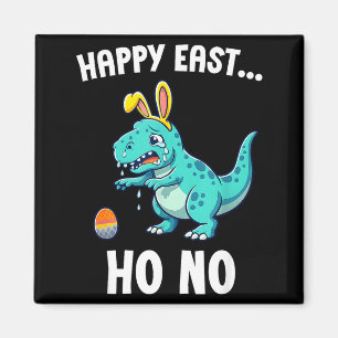 Frohe Ost... oh nein lustiger T-Rex Dinosaurier Ju Magnet