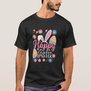 Frohe Ostereier Hase Geschenke Für Kinder Frauen M T-Shirt