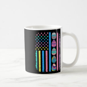 Frohe Ostereier Jagd USA Amerikanische Flagge Männ Kaffeetasse