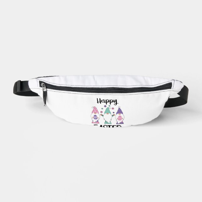 Frohe Ostern 2020 Gnome Egg Hunt Swea Bauchtasche (Vorderseite)