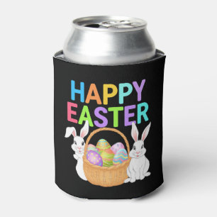 Frohe Ostern 2025  Eier Hase Süßer Hase Dosenkühler