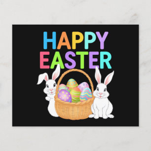 Frohe Ostern 2025  Eier Hase Süßer Hase Flyer