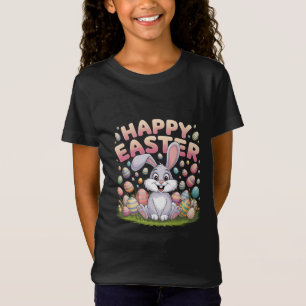 Frohe Ostern 2025  Eier Hase Süßer Hase T-Shirt