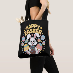 Frohe Ostern 2025 Eier Hase Süßer Hase Tasche