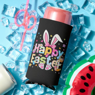 Frohe Ostern 2026 Süßer Hase Kaninchen Selters Dosenkühler