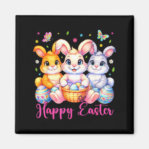 Frohe Ostern 2026 Süßer Hase Osterhase Ostertag Fr Magnet