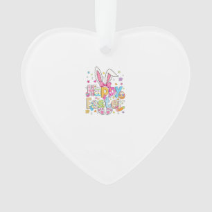 Frohe Ostern 2026 Süßer Hase Ostertag Frau Ornament