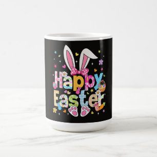 Frohe Ostern 2026 Süßes Kaninchen Hase Kaffeetasse