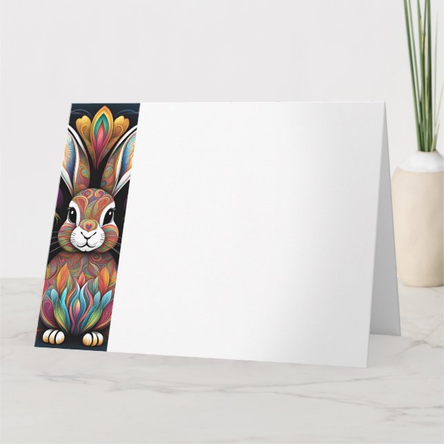 Frohe Ostern 2 Karte (Vorderseite)