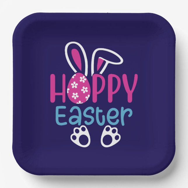 Frohe Ostern-54411 Pappteller (Vorderseite)