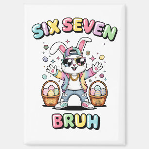 Frohe Ostern 67 Meme Funny Bunny Magnet