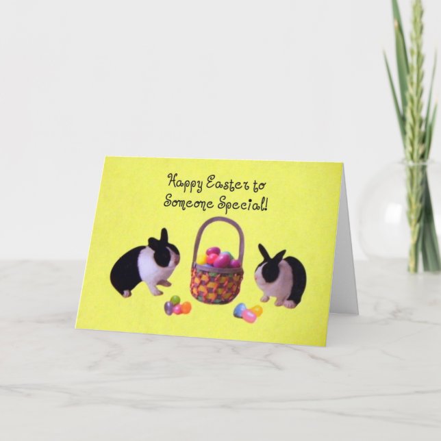 Frohe Ostern an jemanden Special! Feiertagskarte (Vorderseite)