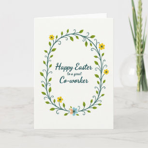 Frohe Ostern Arbeitskollegen Karte