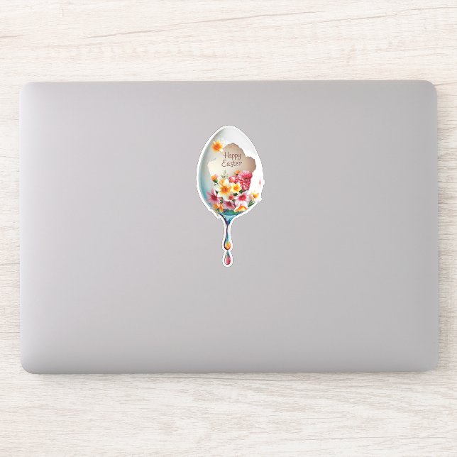 Frohe Ostern! Aufkleber (Computer)