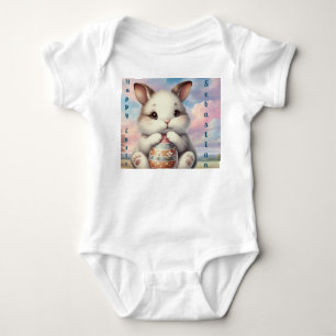 Frohe Ostern Baby Strampler