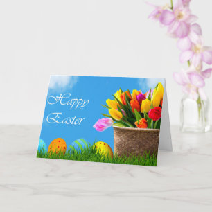 Frohe Ostern, beliebtes Design Karte