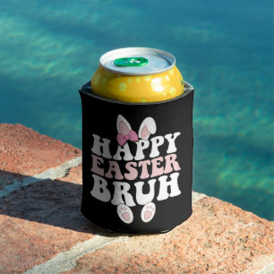 Frohe Ostern Bruh Bro Hase Ostereiersuche Groovy R Dosenkühler