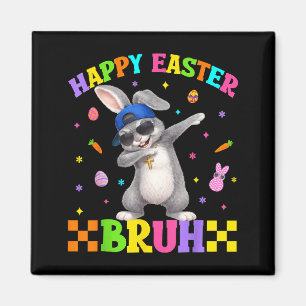 Frohe Ostern Bruh Lustig Sechs Sieben 6 7 Dabbing Magnet