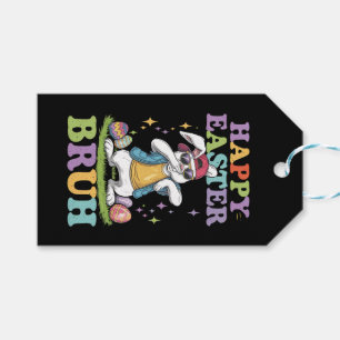 Frohe Ostern Bruh Lustiger Dabbing-Hase Kaninchen  Geschenkanhänger