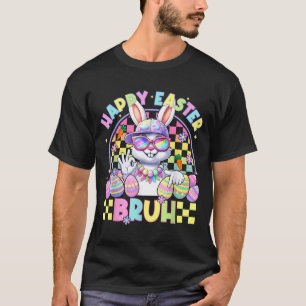 Frohe Ostern Bruh Lustiges Sechs Sieben Meme Hase T-Shirt
