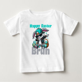 Frohe Ostern Bruh, Osterhase Dabbing Baby T-shirt