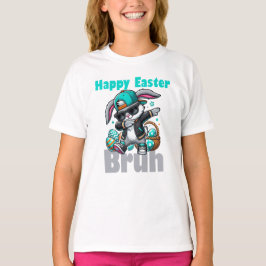 Frohe Ostern Bruh, Osterhase Dabbing T-Shirt