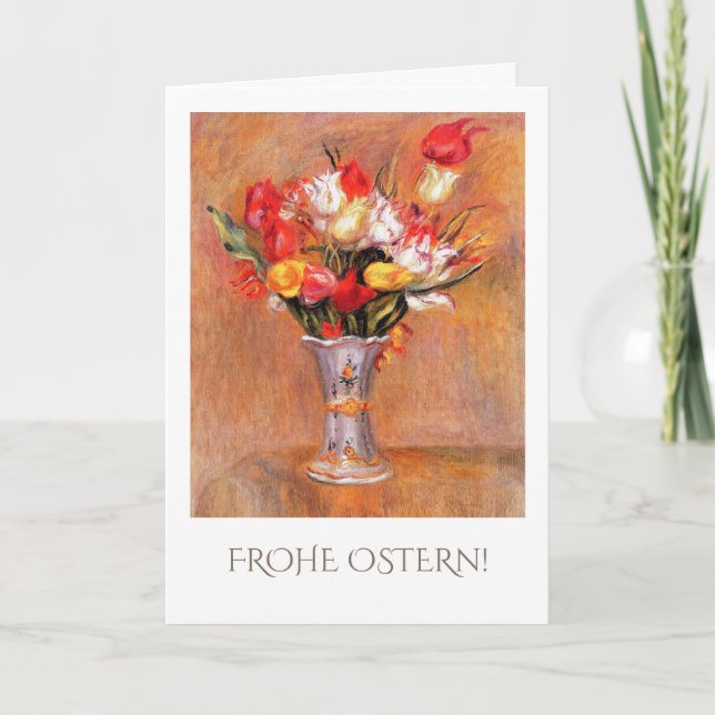 Frohe Ostern. Cartes de Pâques en Beaux-Arts en al (Devant)