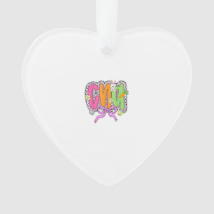 Frohe Ostern CNA Krankenschwester Kokette Schleife Ornament