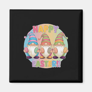 Frohe Ostern Damen-Oster-Outfit Mädchen Süßer Gnom Magnet
