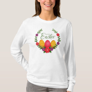 Frohe Ostern Eier Blumen-23798 T-Shirt
