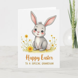 Frohe Ostern Enkel Süße Hase Karte