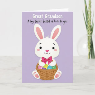 Frohe Ostern Enkelkarte Karte