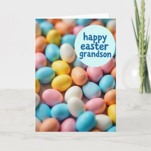 Frohe Ostern Enkelkind Süßigkeitenkarte Karte