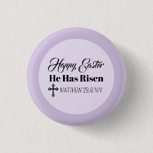Frohe Ostern Er Ist Auferstanden Bibelvers Lichtli Button