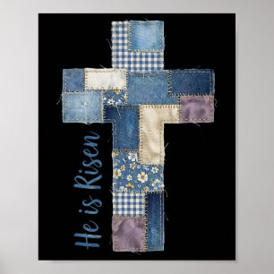 Frohe Ostern Er Ist Auferstanden Jesus Christliche Poster