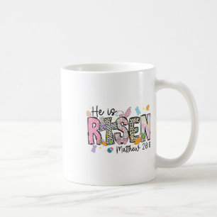 Frohe Ostern Er Ist Auferstanden Jesus Matthäus 28 Kaffeetasse