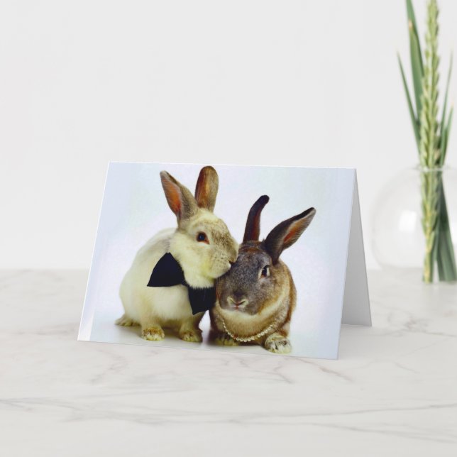 Frohe Ostern! Feiertagskarte (Vorderseite)