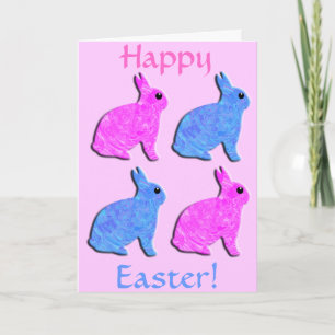 Frohe Ostern! Feiertagskarte