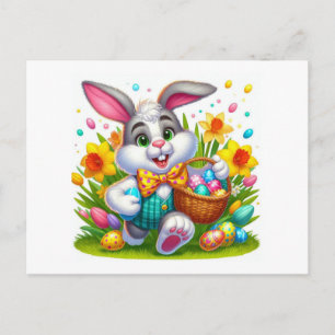 Frohe Ostern Feiertagspostkarte