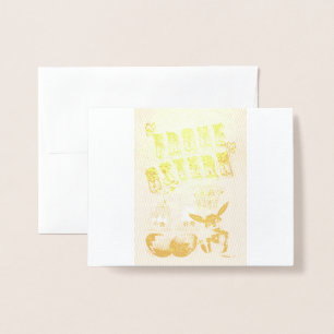 Frohe Ostern Folienkarte