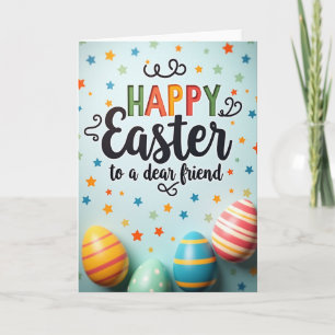 Frohe Ostern Freundschaftskarte Karte