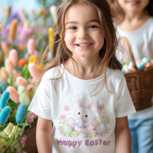 Frohe Ostern Frühlingsdesign - Süßer Osterhase Kleinkind T-shirt
