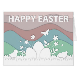 Frohe Ostern, Frühlingslandschaft Urlaub