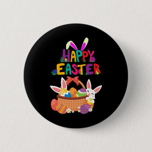 Frohe Ostern für Frauen und Männer - Ostern Button