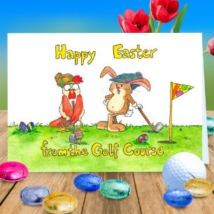 Frohe Ostern für Golfer von Nicole Janes Karte