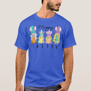 Frohe Ostern, Geist Familie mit Ostereiern und R T-Shirt