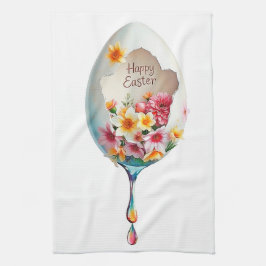 Frohe Ostern! Geschirrtuch