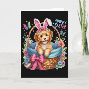 Frohe Ostern Golden Doodle Hunde Liebhaber Ostern Karte