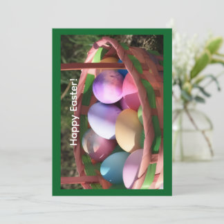 Frohe Ostern Grußkarte Feiertagskarte