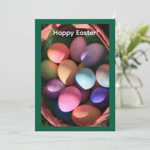 Frohe Ostern Grußkarte Feiertagskarte